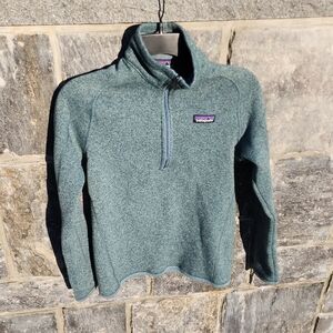 Patagonia 1/4-Zip Fleece Better Sweater In Shadow Blue Small